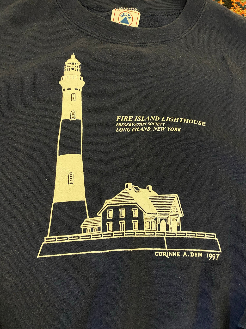 1997 Light House Crewneck - L