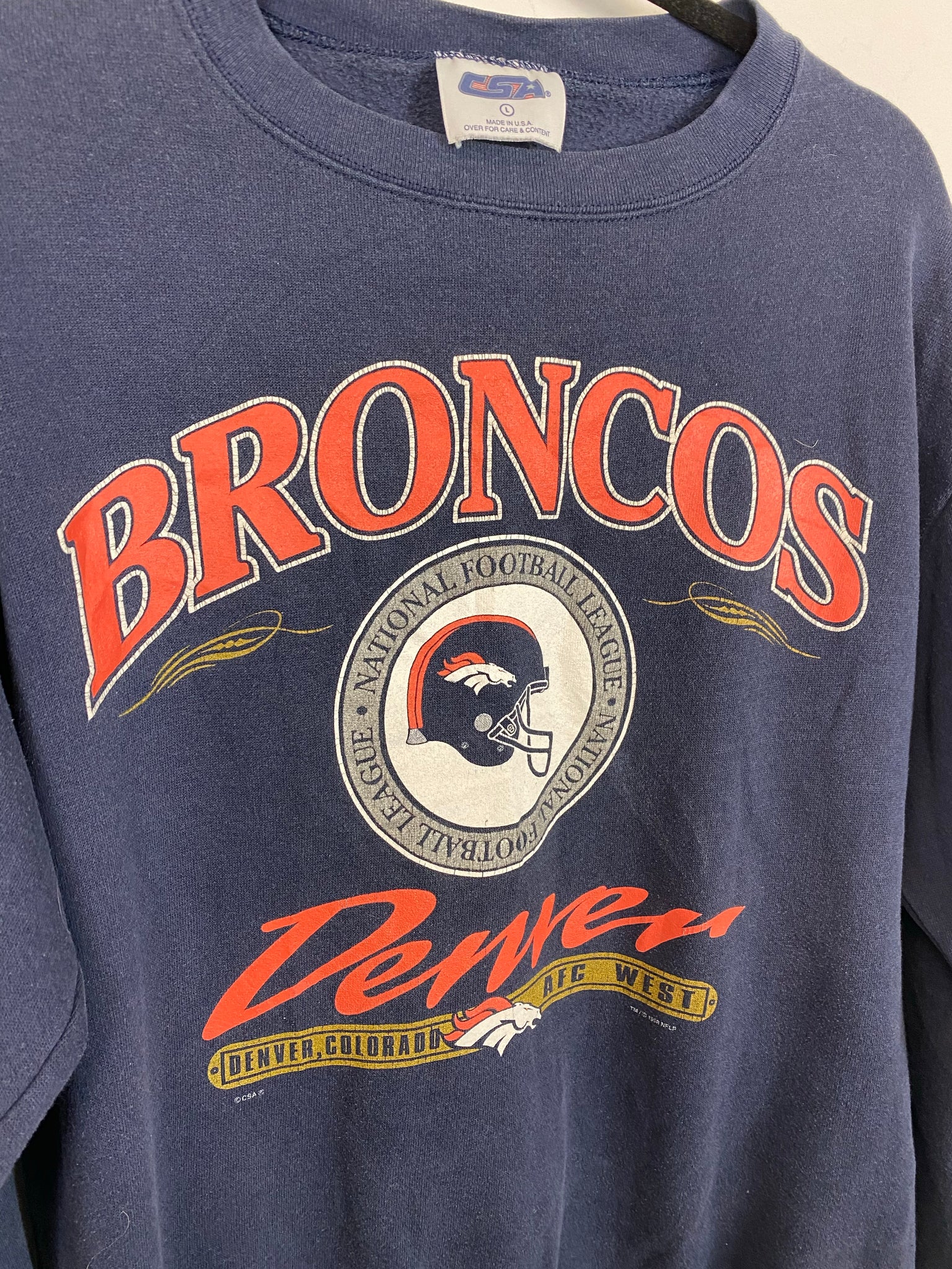 Vintage Vintage 1998 Denver Broncos Crewneck Sweater