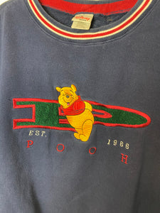 Vintage Embroidered Pooh Crewneck - S