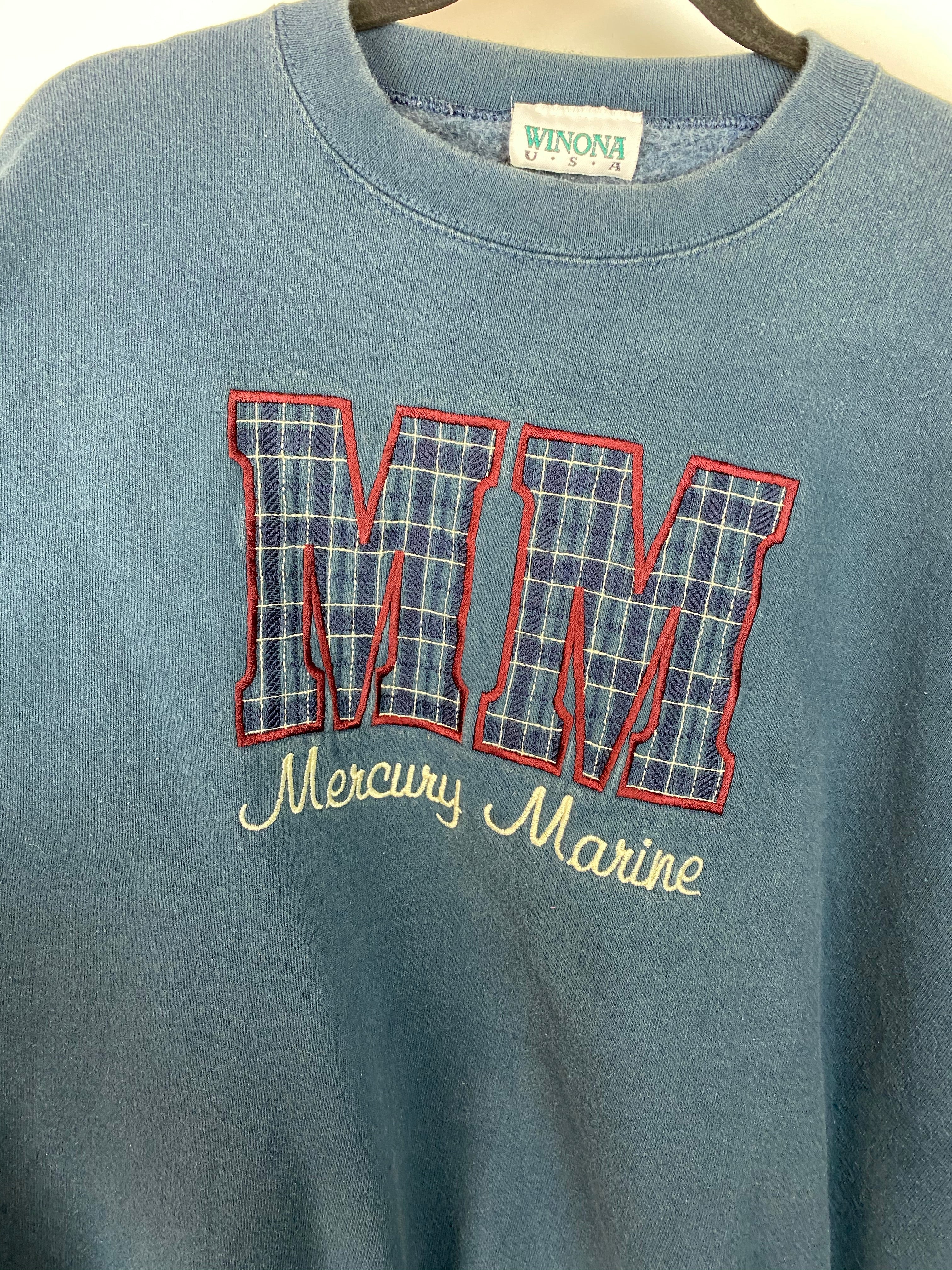 Vintage Mercury Marine crewneck - M
