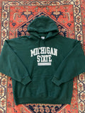 Vintage Michigan State Hoodie - L