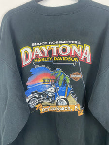 Front and Back Harley Davidson crewneck