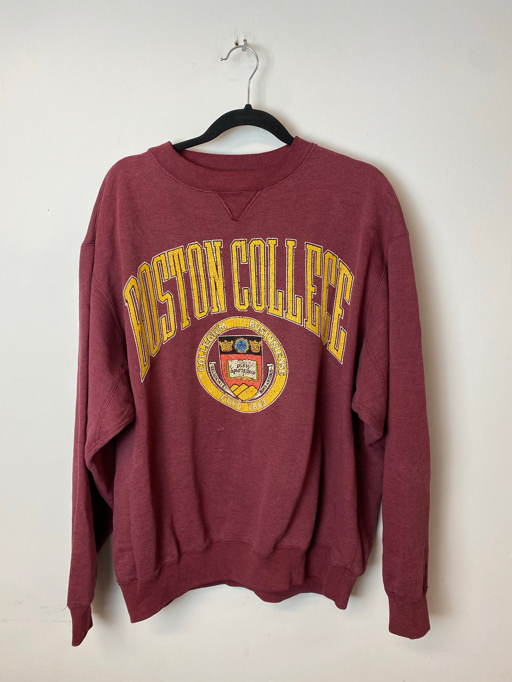 90s Boston College Crewneck