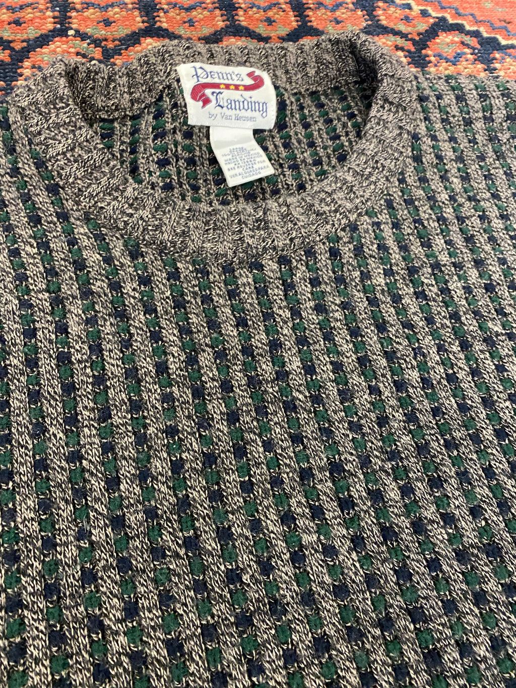 Vintage Knit Sweater - L