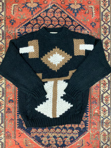 Vintage Knit Sweater - XL
