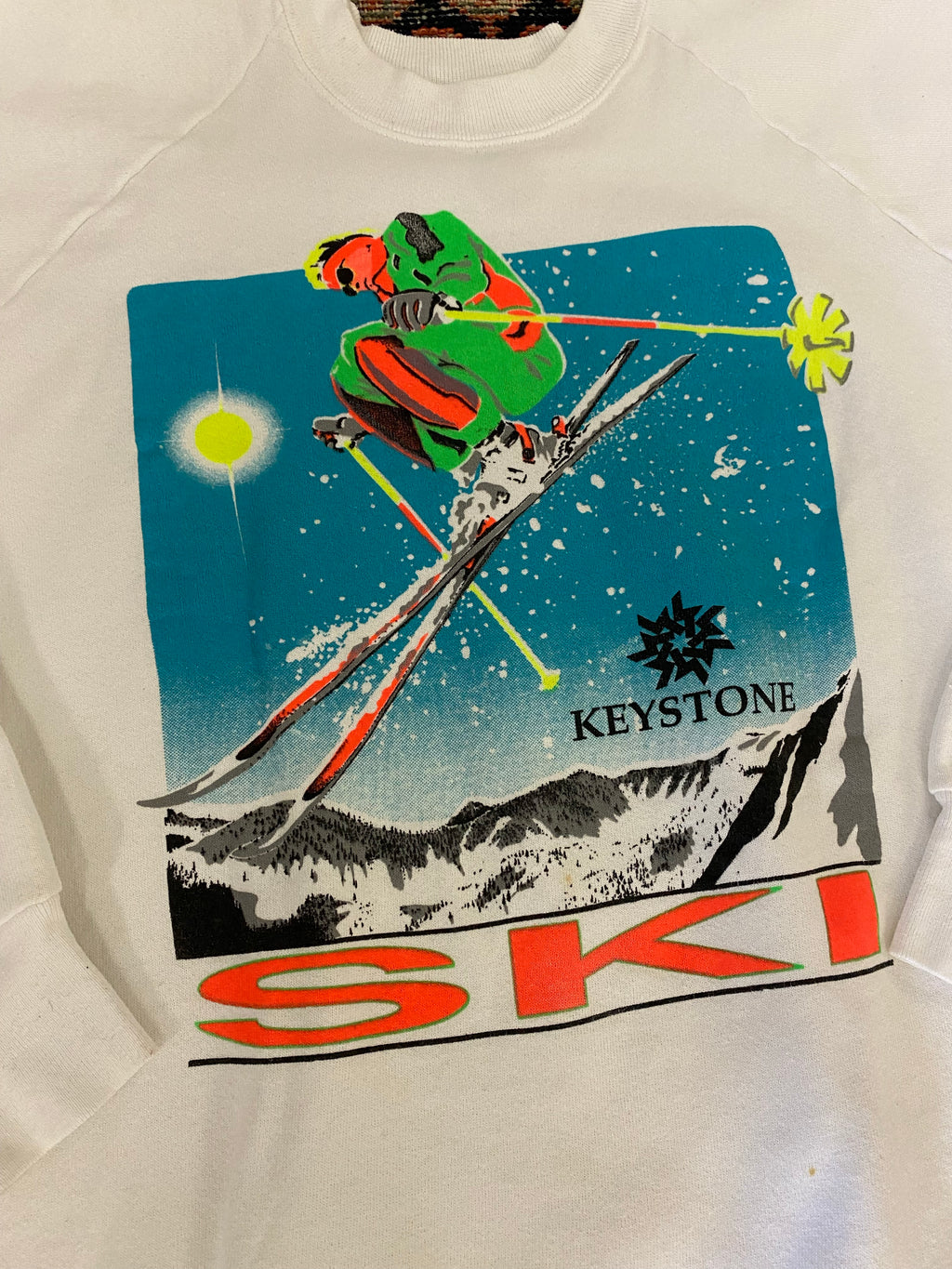 80s Ski Crewneck - M