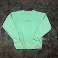 Embroidered life a beach Crewneck