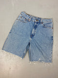 90s high waisted Levi’s denim shorts - 29in