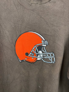 Embroidered Cleveland Browns crewneck