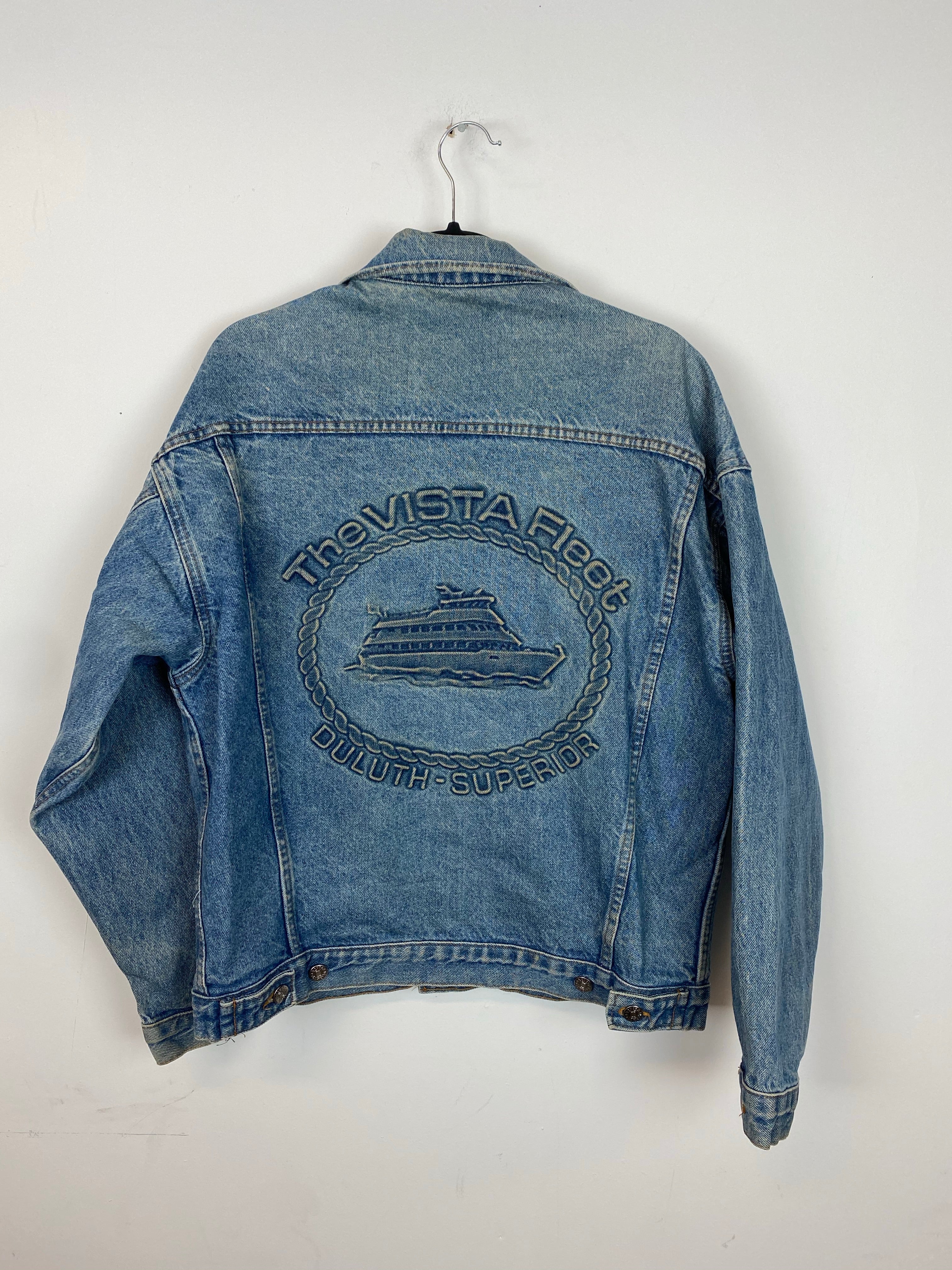 Vintage Vista Fleet denim jacket - M