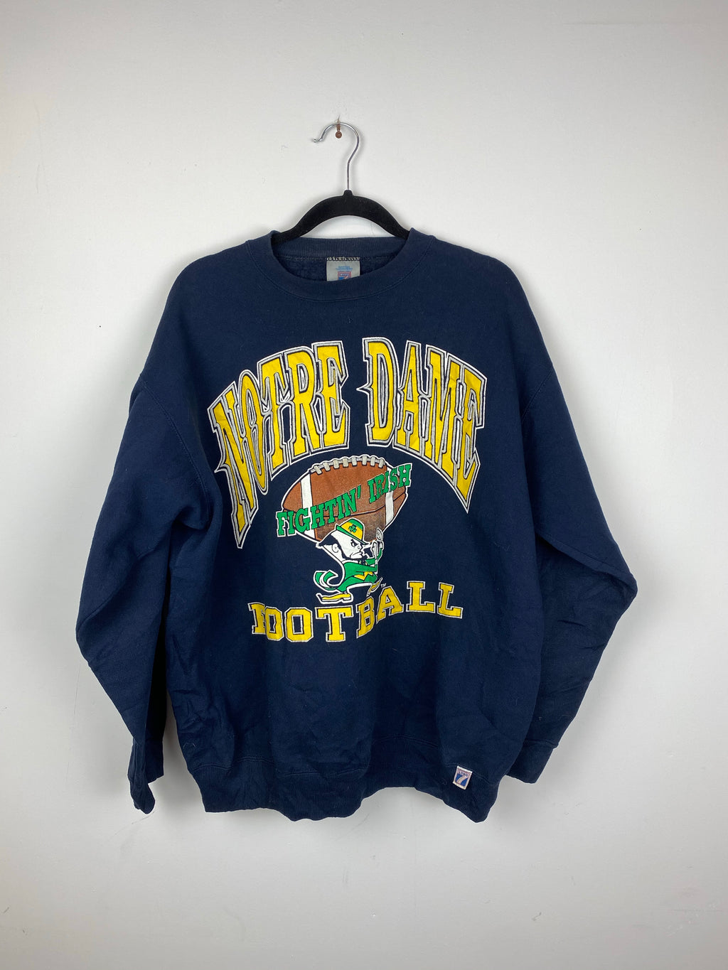 Heavy weight Notre dame crewneck