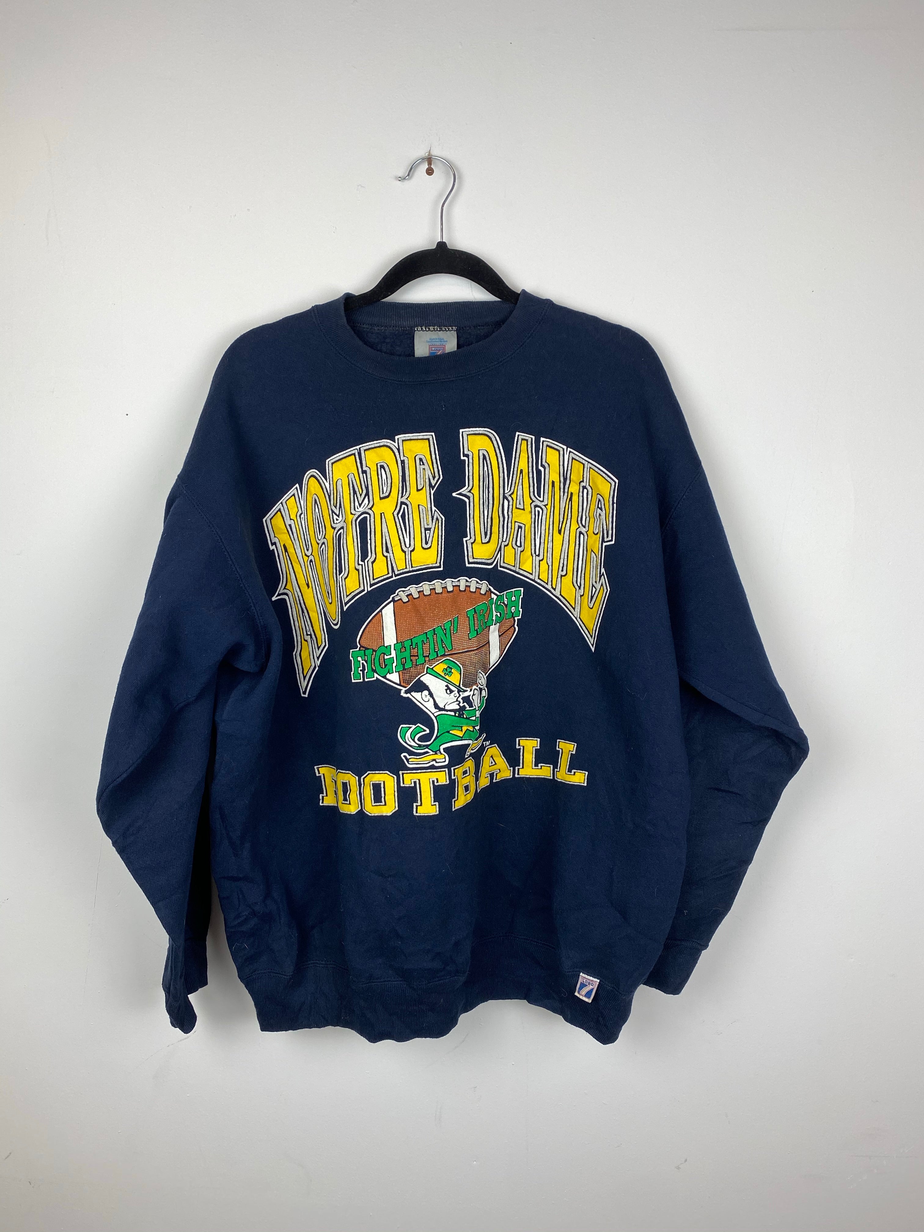 Heavy weight Notre dame crewneck
