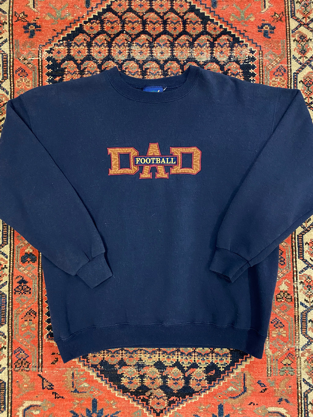 90s Dad Football Crewneck - M