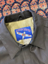 Load image into Gallery viewer, 90s Leather Airborne Jacket - M