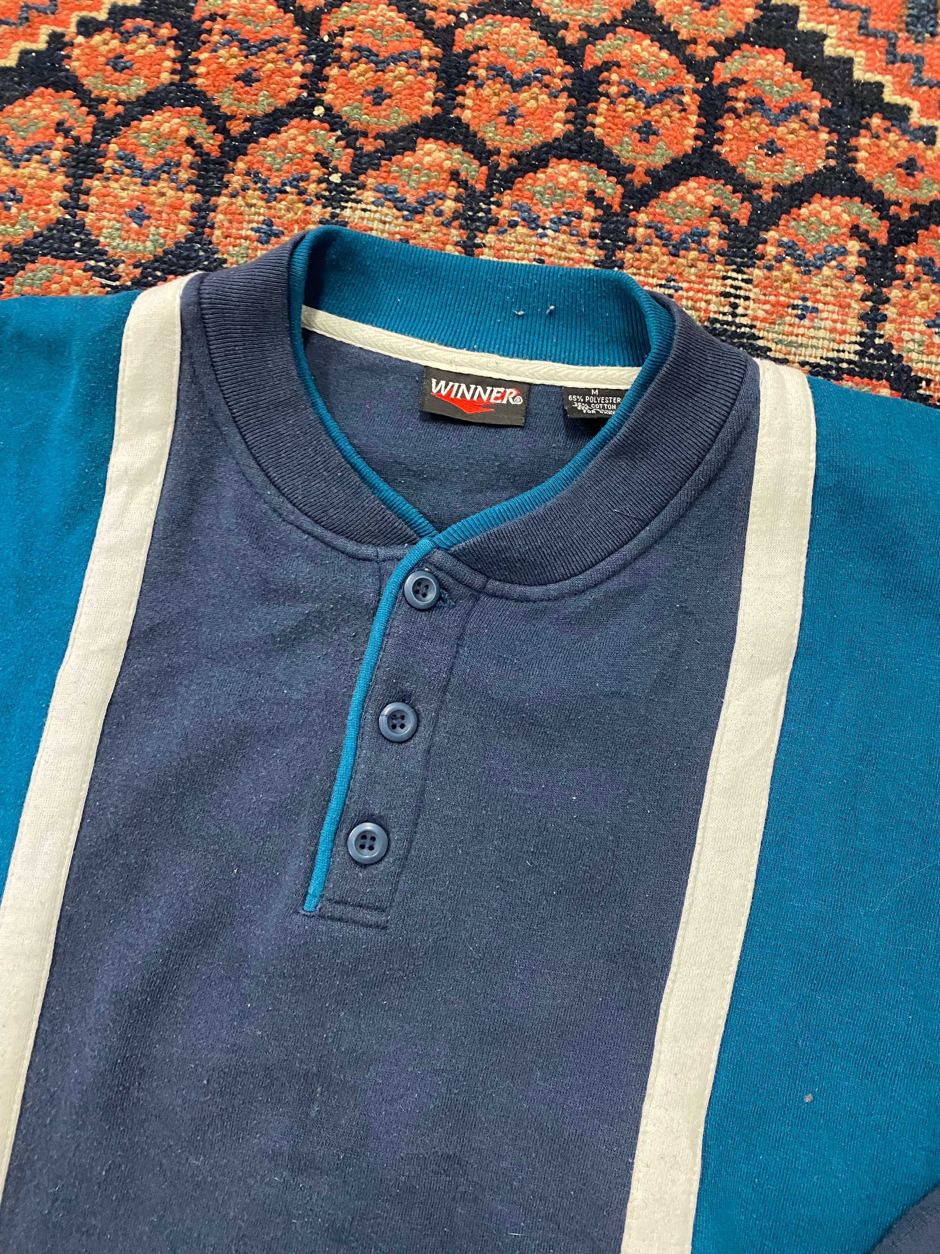 Vintage Striped Crewneck - M