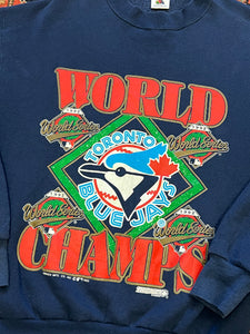 1992 BLUE JAYS CREWNECK - MEDIUM