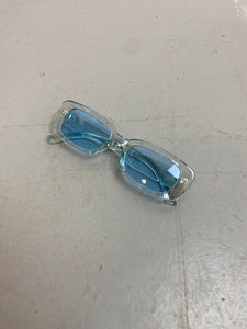 Clear Blue 60s Styled Sunglasses