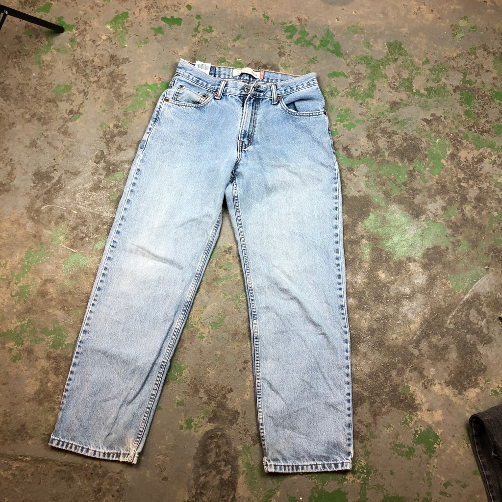 High waisted denim Levi’s pants