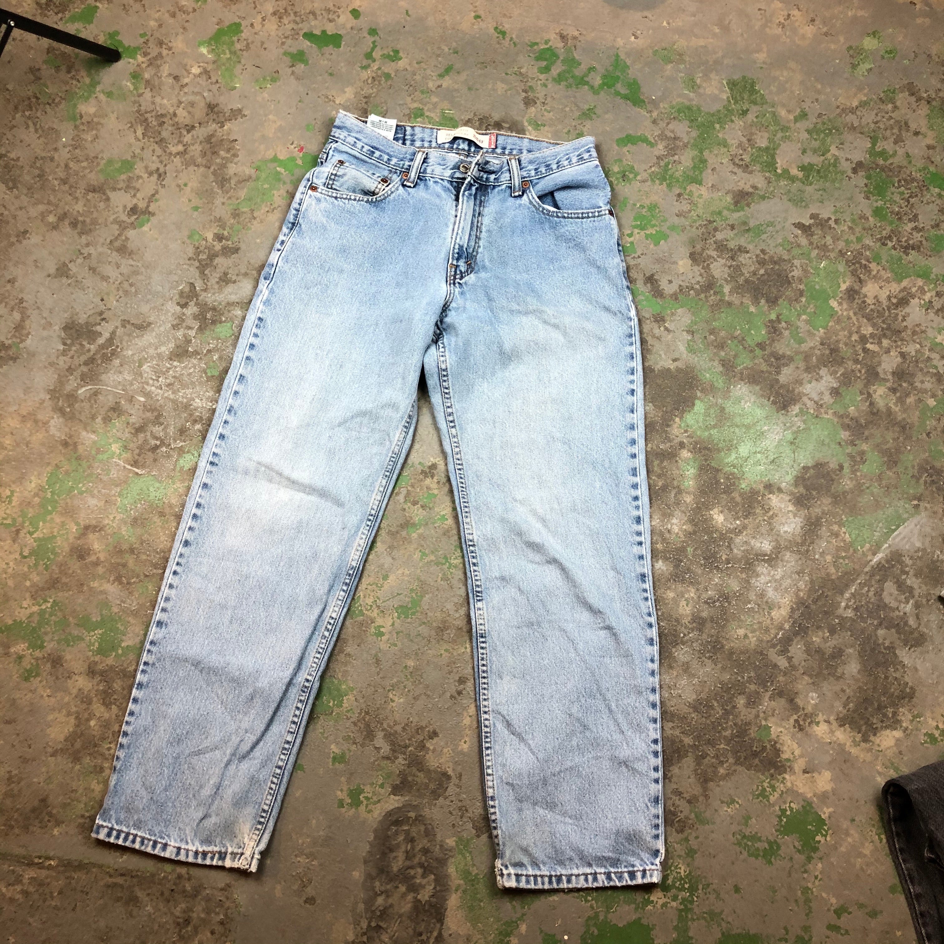 High waisted denim Levi’s pants