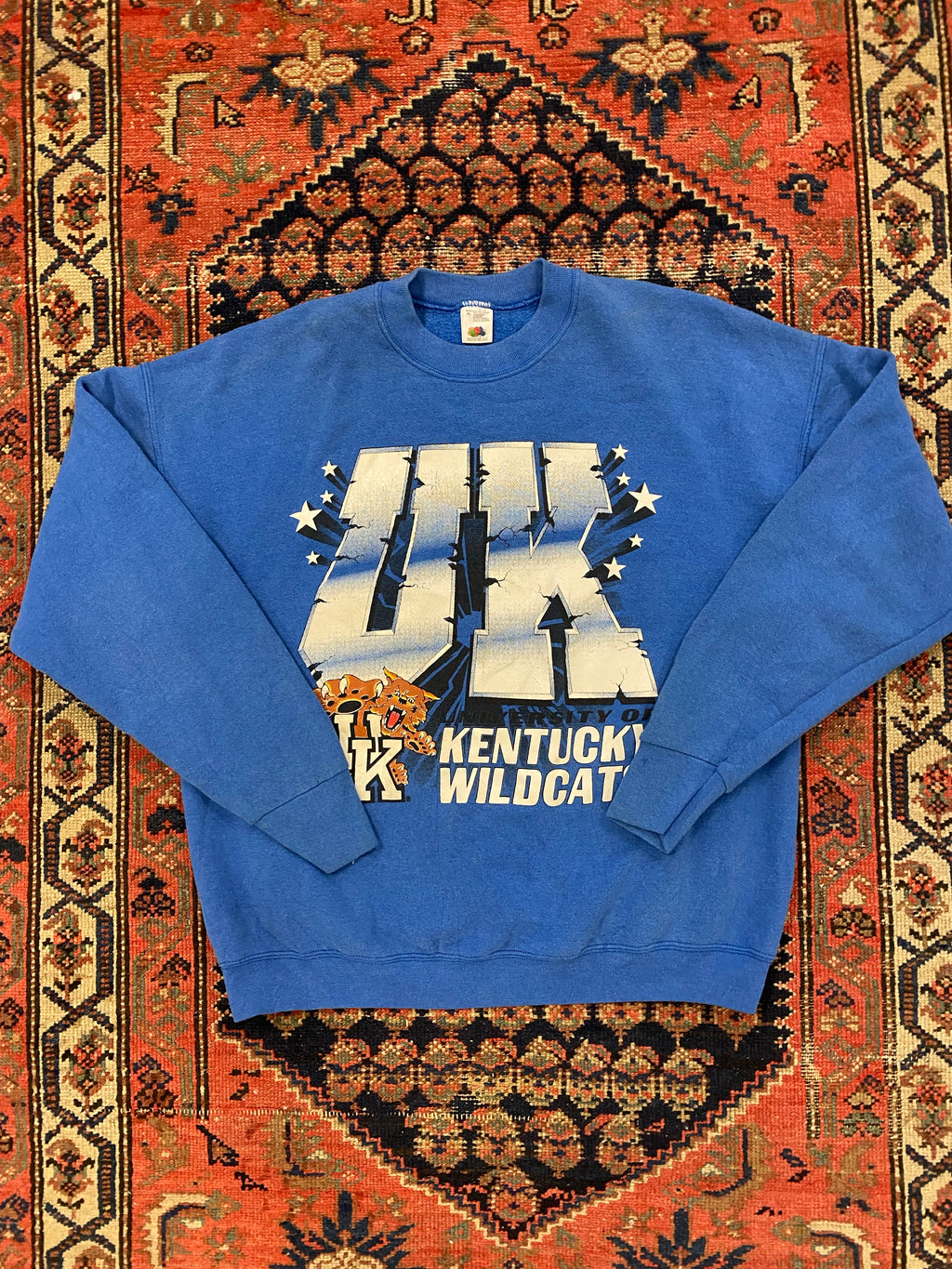 90s Kentucky Wild Cats Crewneck - M