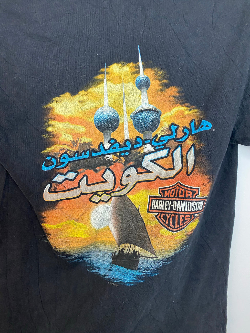 Vintage Front And Back Harley T Shirt - WMNS/S