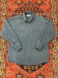 Vintage Stone Wash Button Up Shirt - M/L