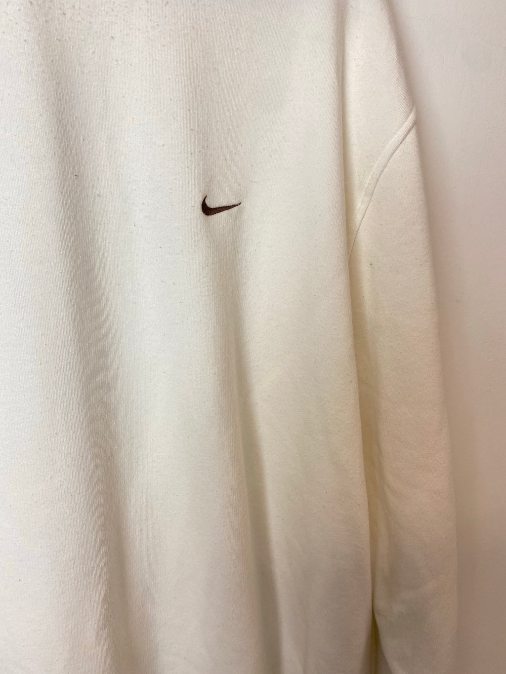 Early 2000s Nike Check Crewneck - XL
