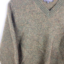 Load image into Gallery viewer, Vintage V-Neck Wool Sweater - S