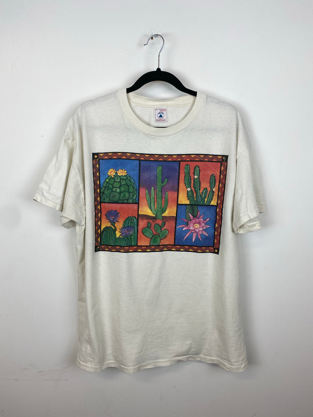 90s single stitch Cactus t shirt - S/M