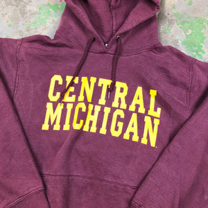 90s heavyweight central Michigan hoodie