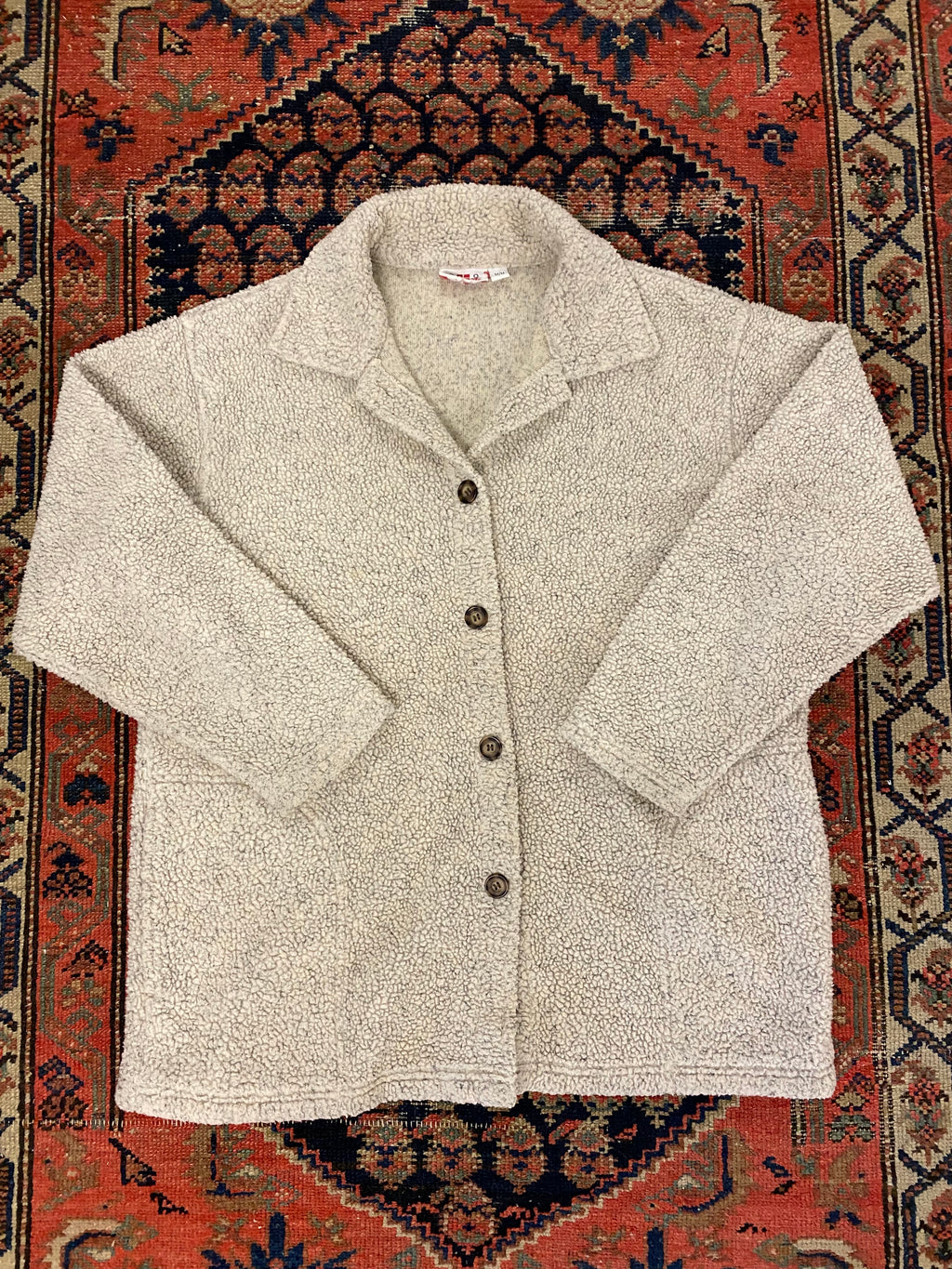 Vintage Fuzzy Button Up- WMNS - M