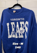 Toronto maple leafs crewneck