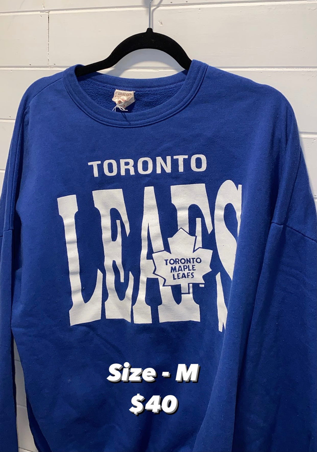 Toronto maple leafs crewneck