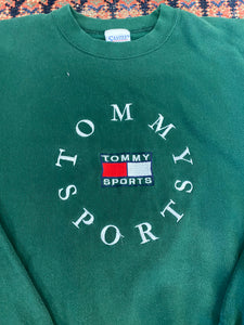 90s Bootleg Tommy Sports Crewneck - L