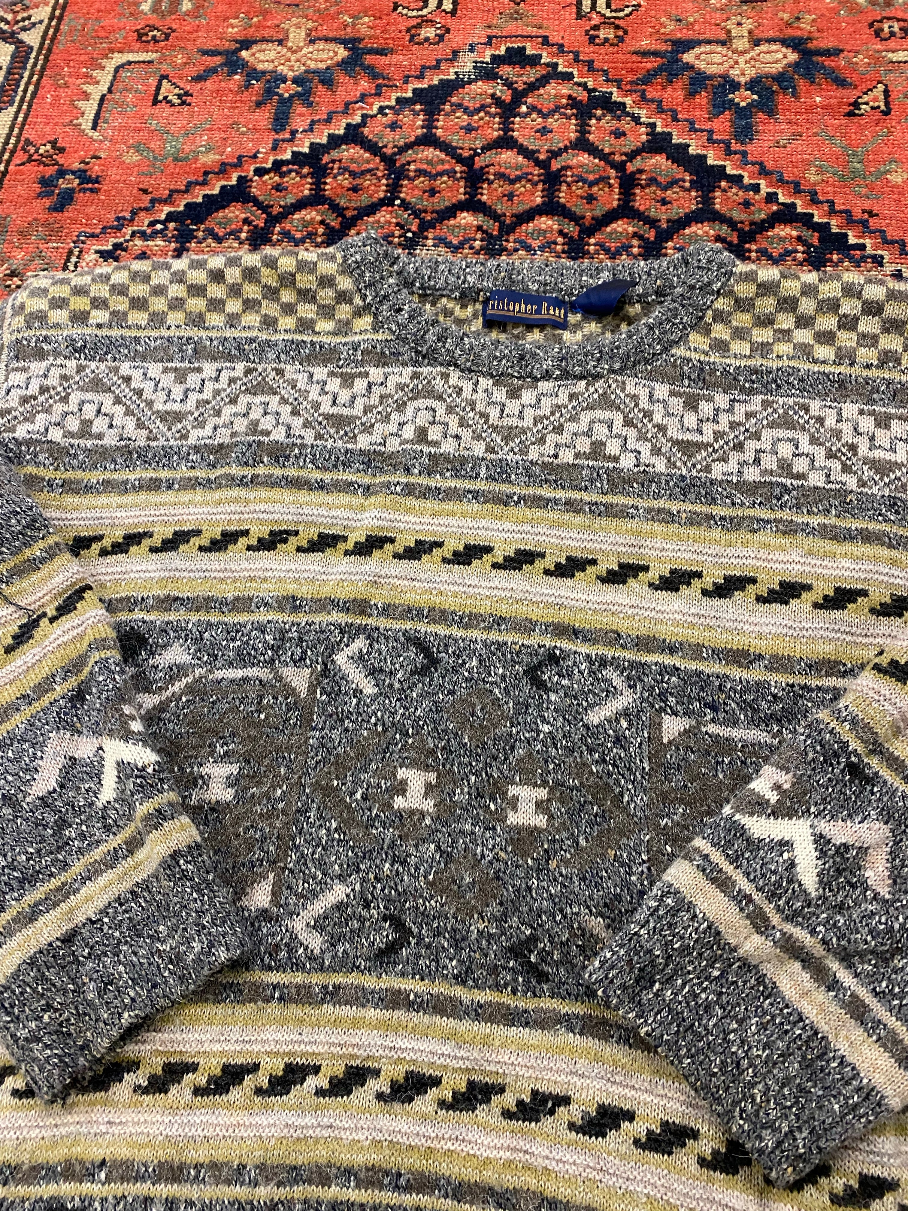 90s Knit Sweater - L