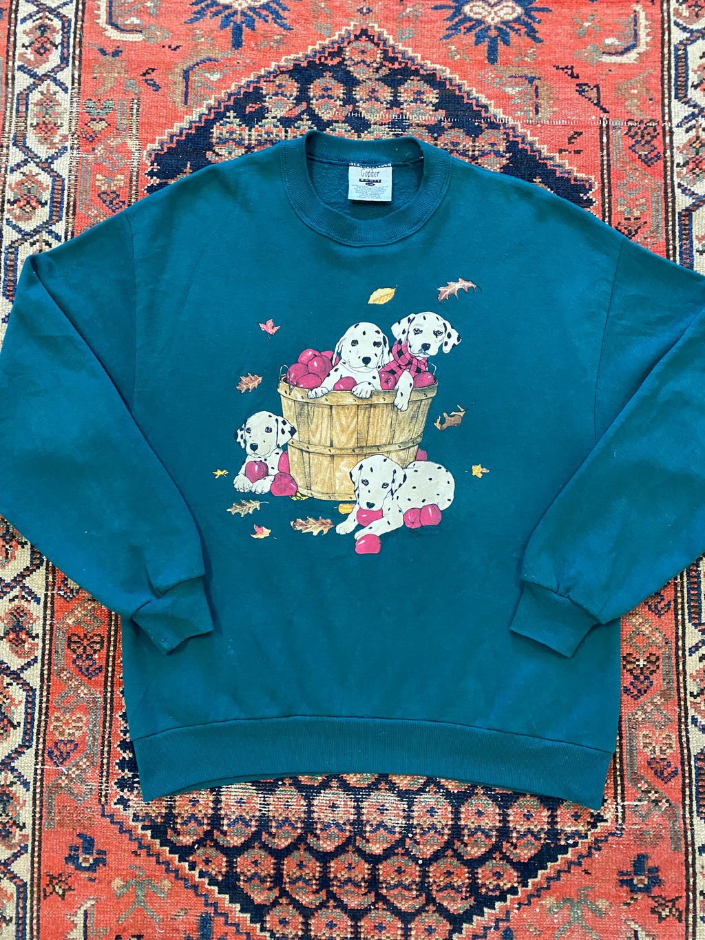 Vintage Dalmatian Crewneck - M