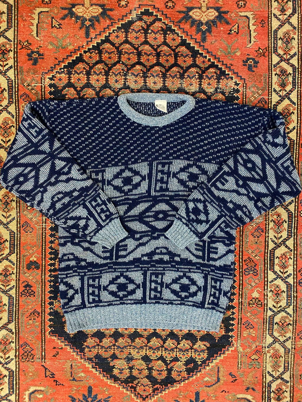 Vintage Knit Sweater - M