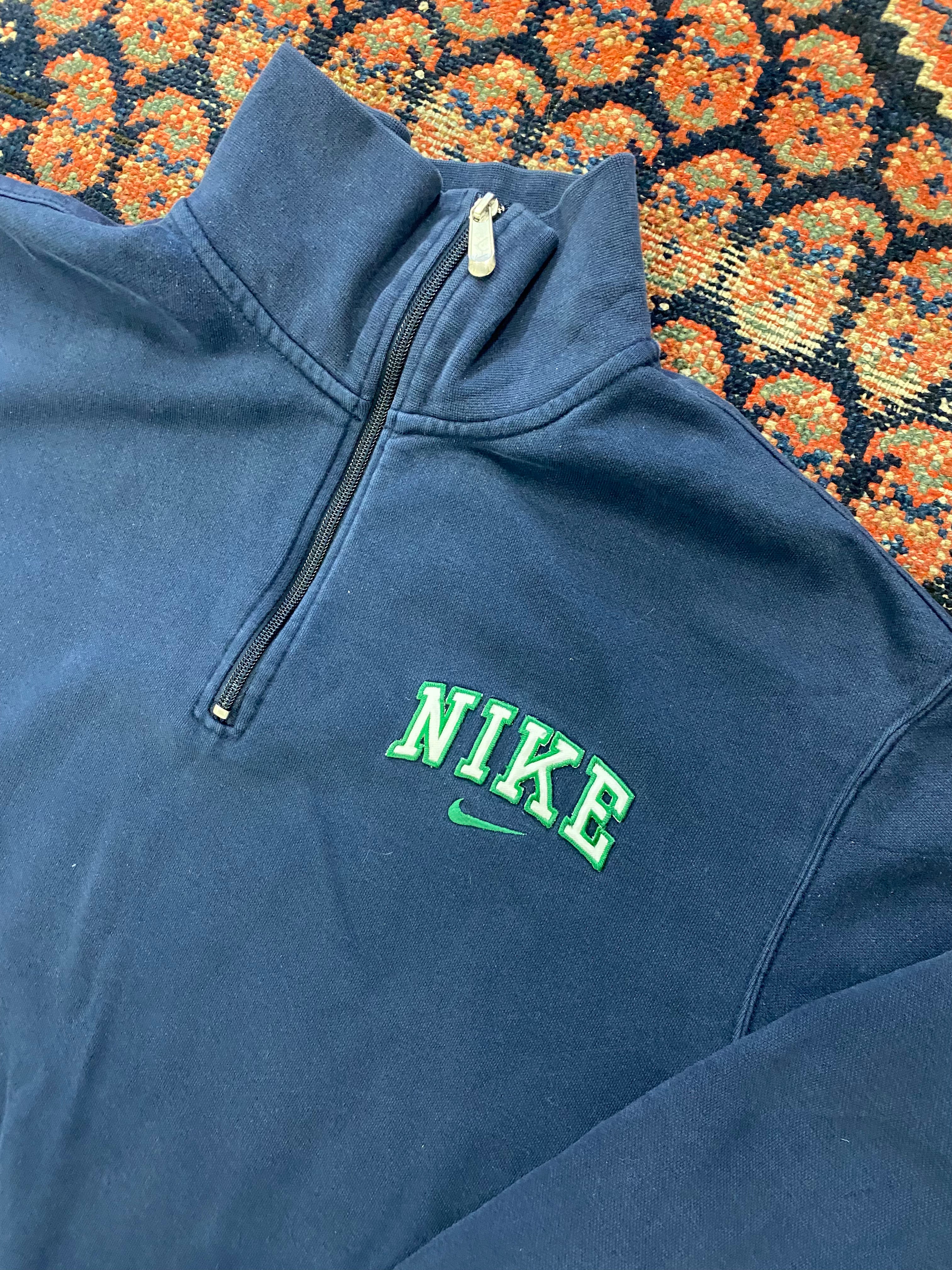 Vintage Nike Quarter Zip Sweater - L/XL