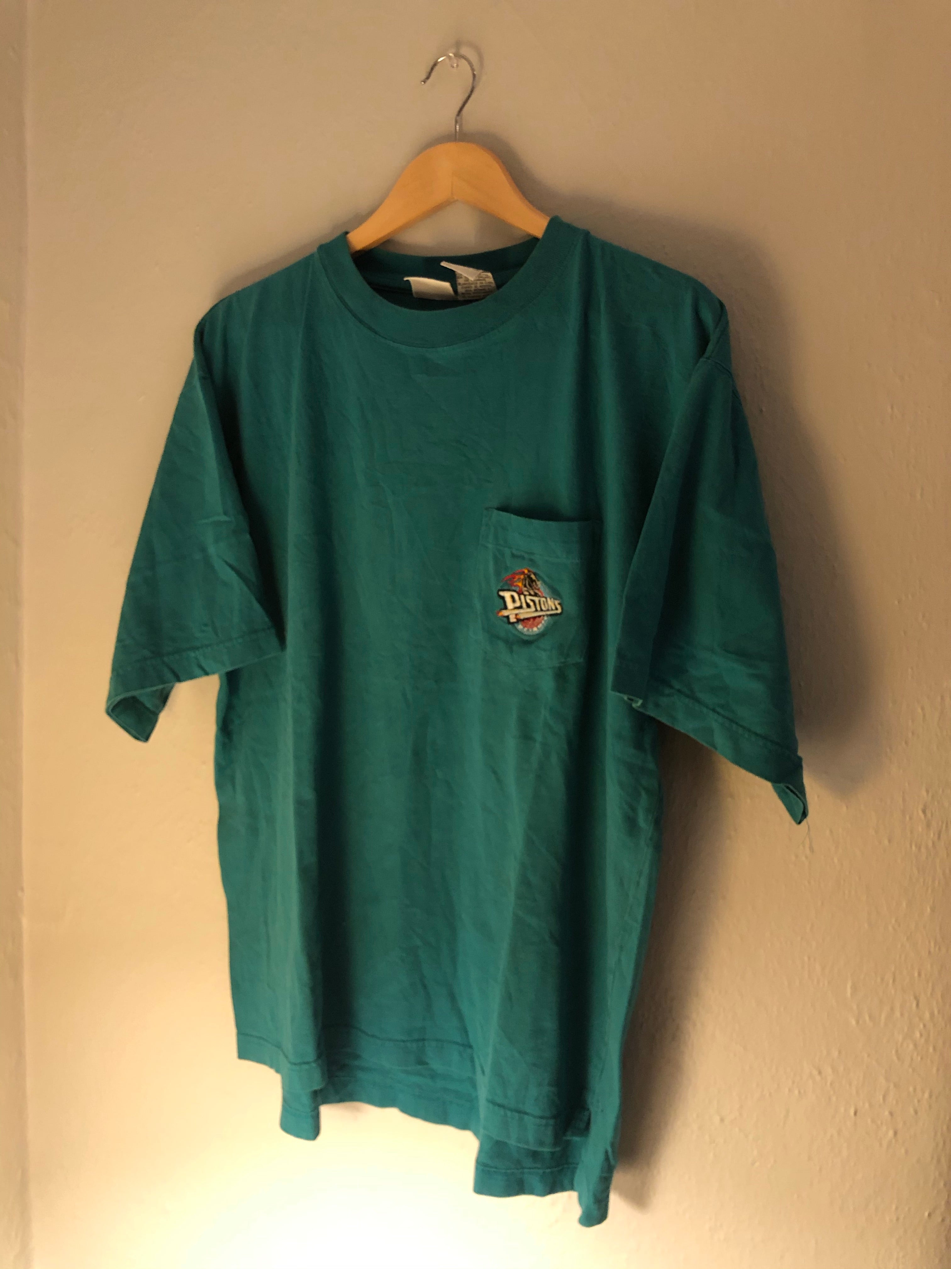 Embroidered Pistons T shirt