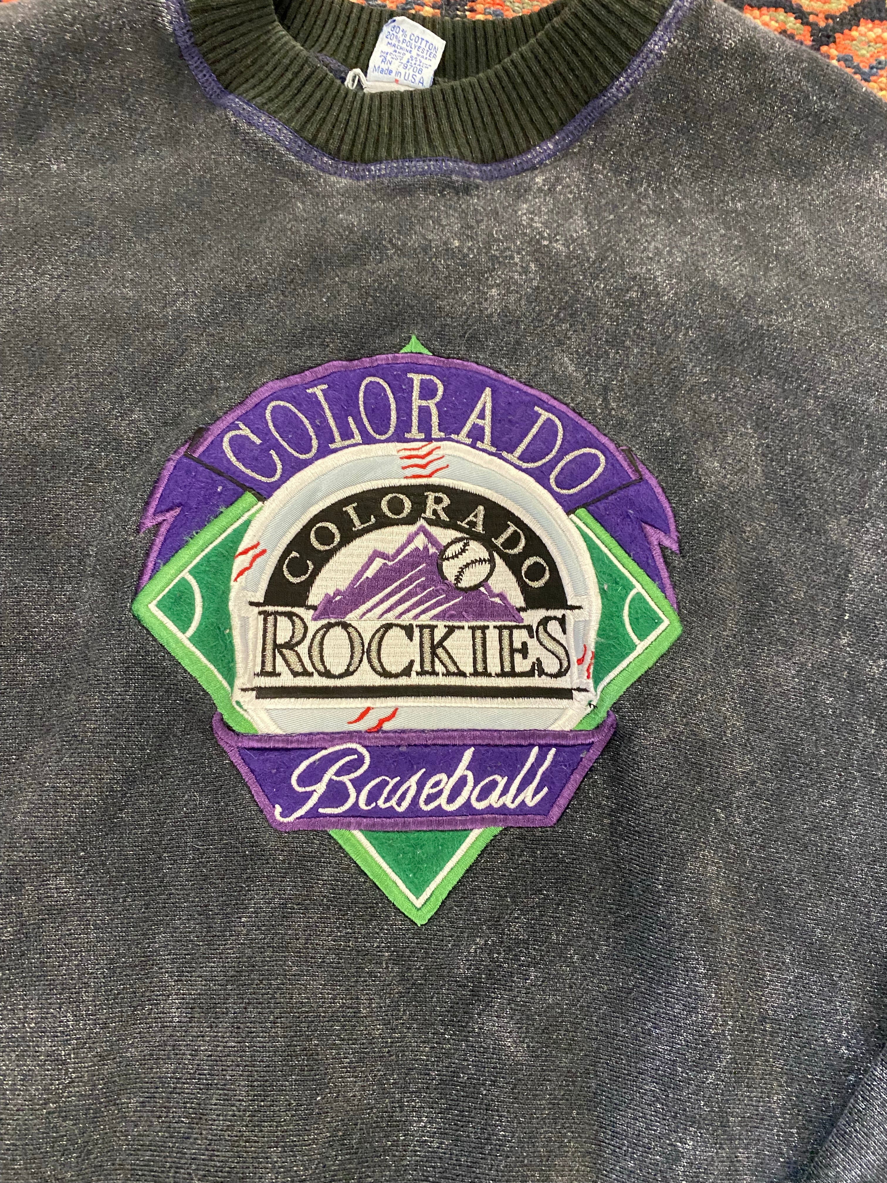 Vintage Stone Wash Colorado Crewneck - L