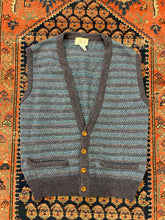 Load image into Gallery viewer, Vintage Plaid Front Button Vest - L