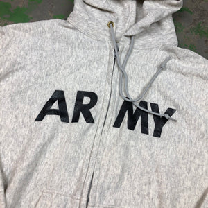 Fullzip army hoodie