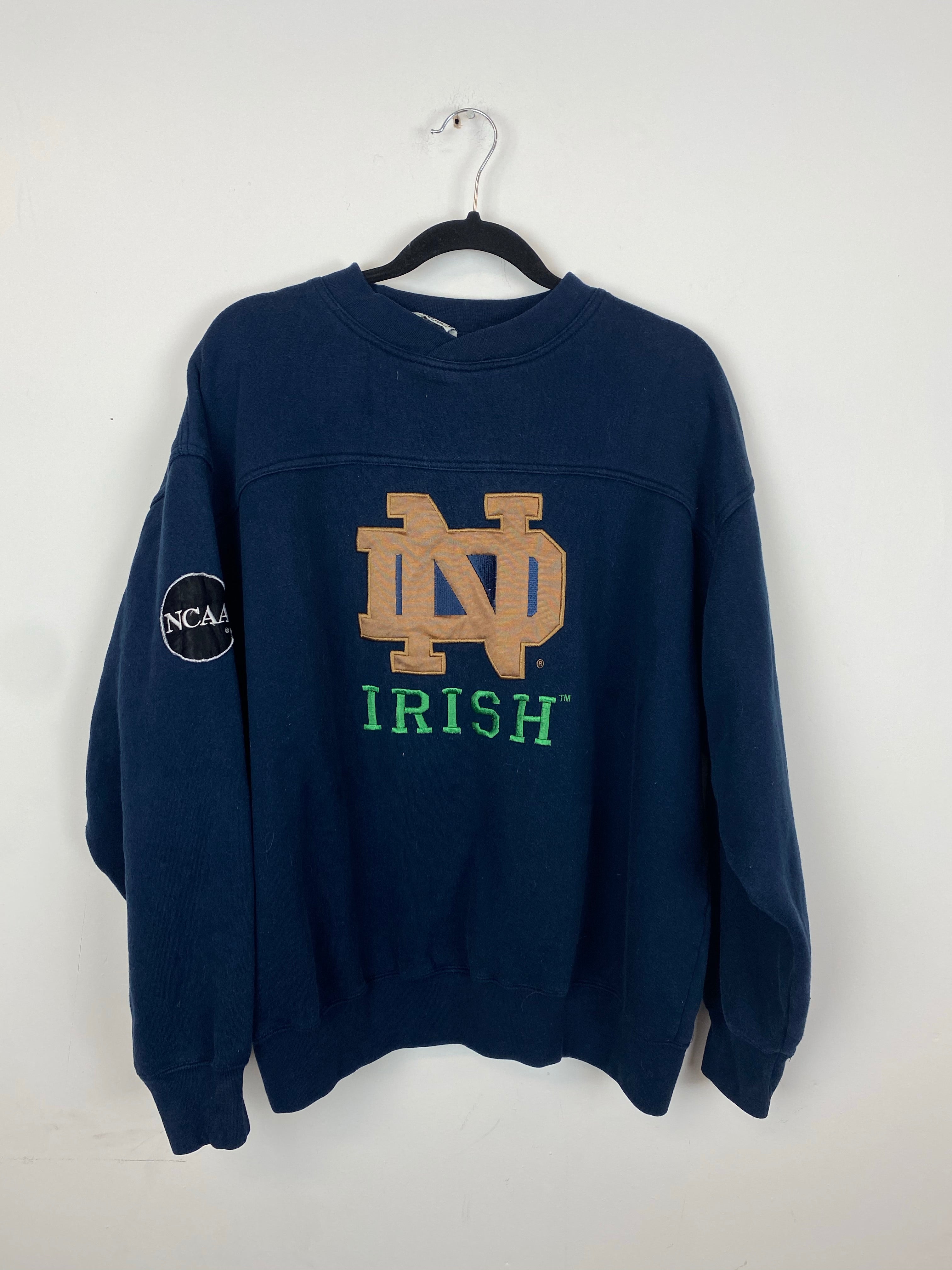 Vintage heavy weight Notre Dame crewneck - S/M