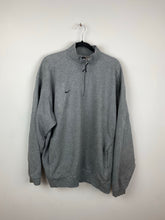 Load image into Gallery viewer, Quarter zip Nike crewneck