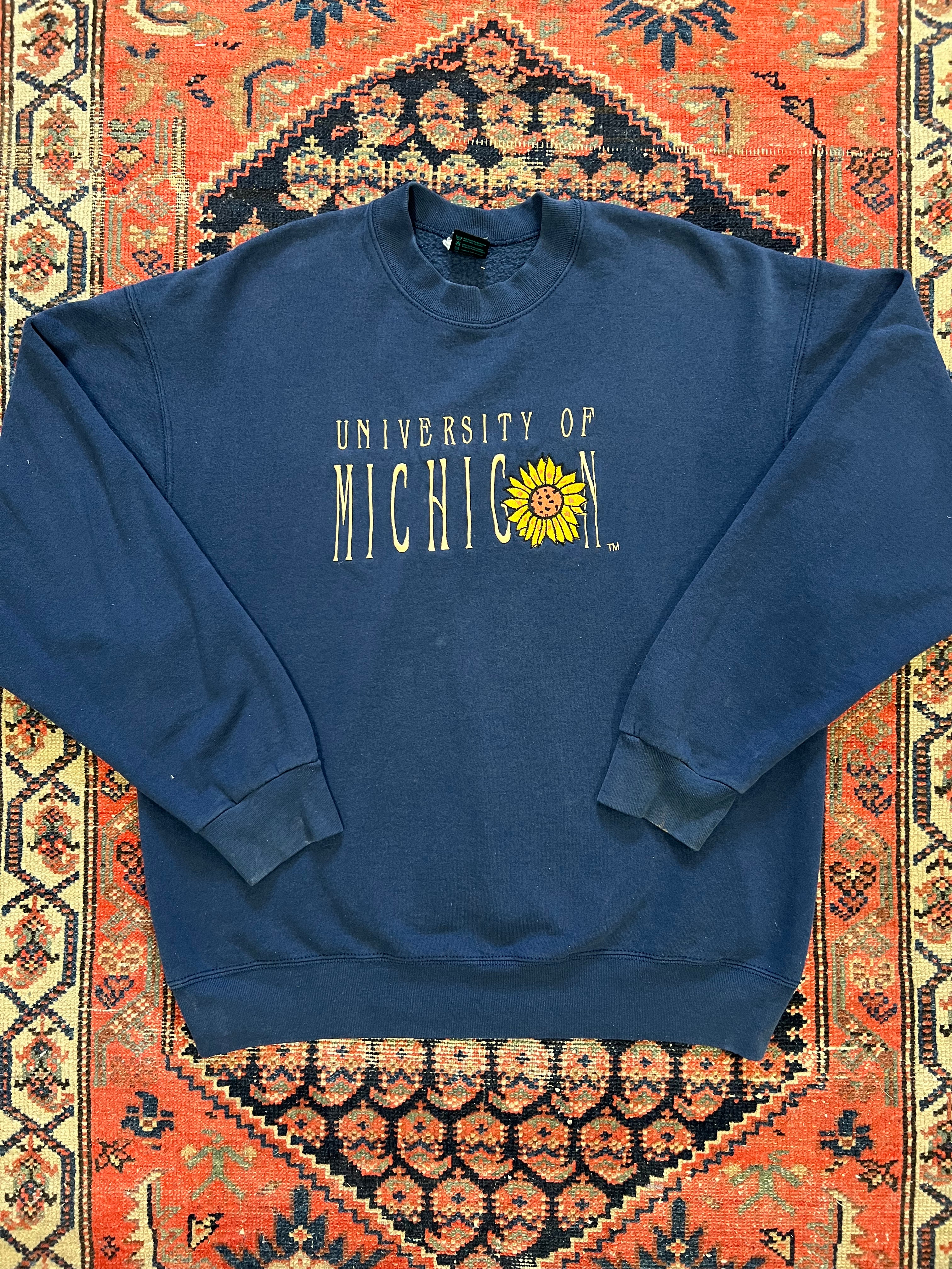 Vintage university of Michigan Crewneck - large