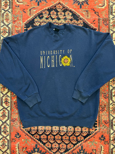 Vintage university of Michigan Crewneck - large