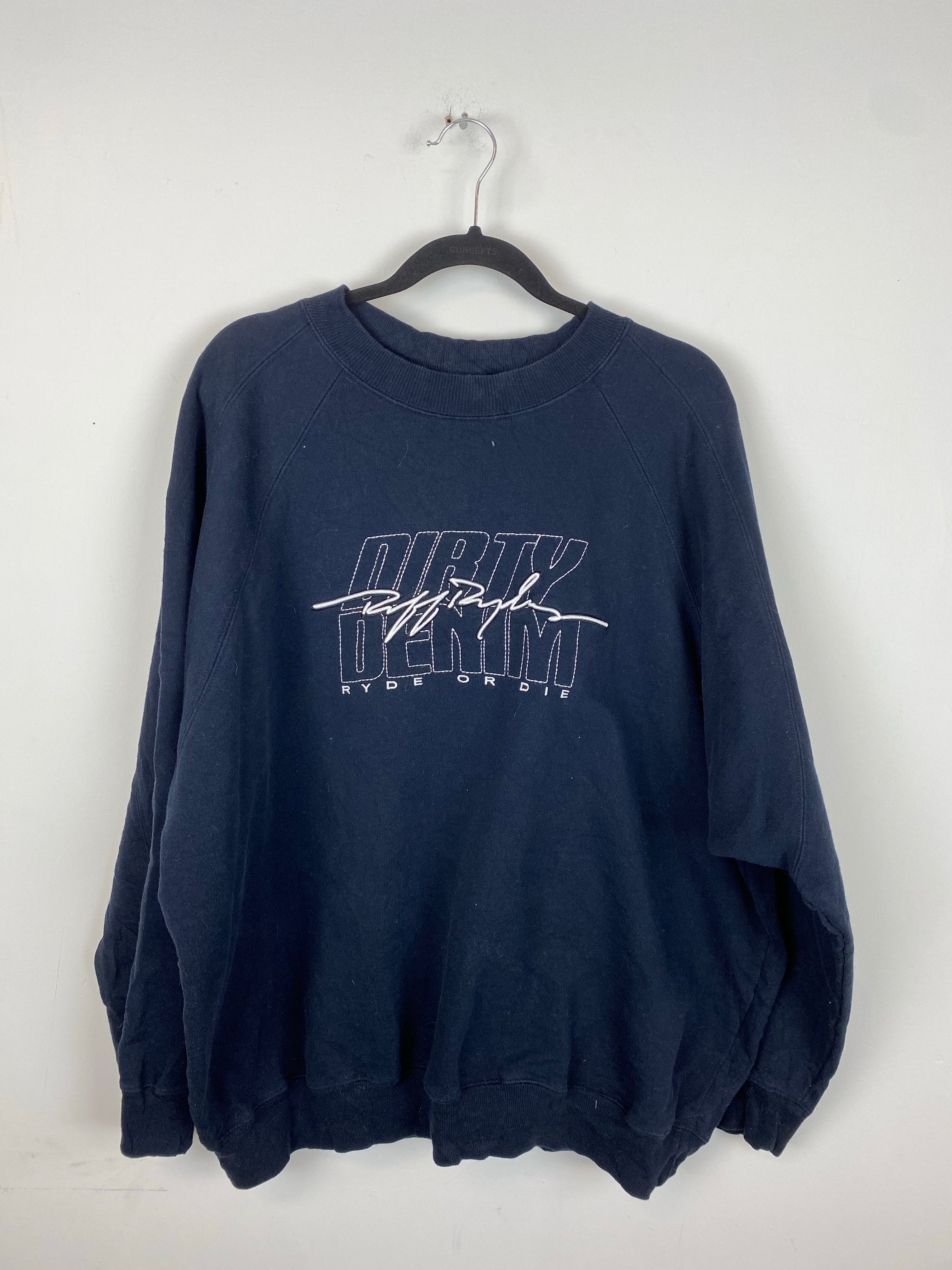 vintage Ruff Ryder crewneck - L