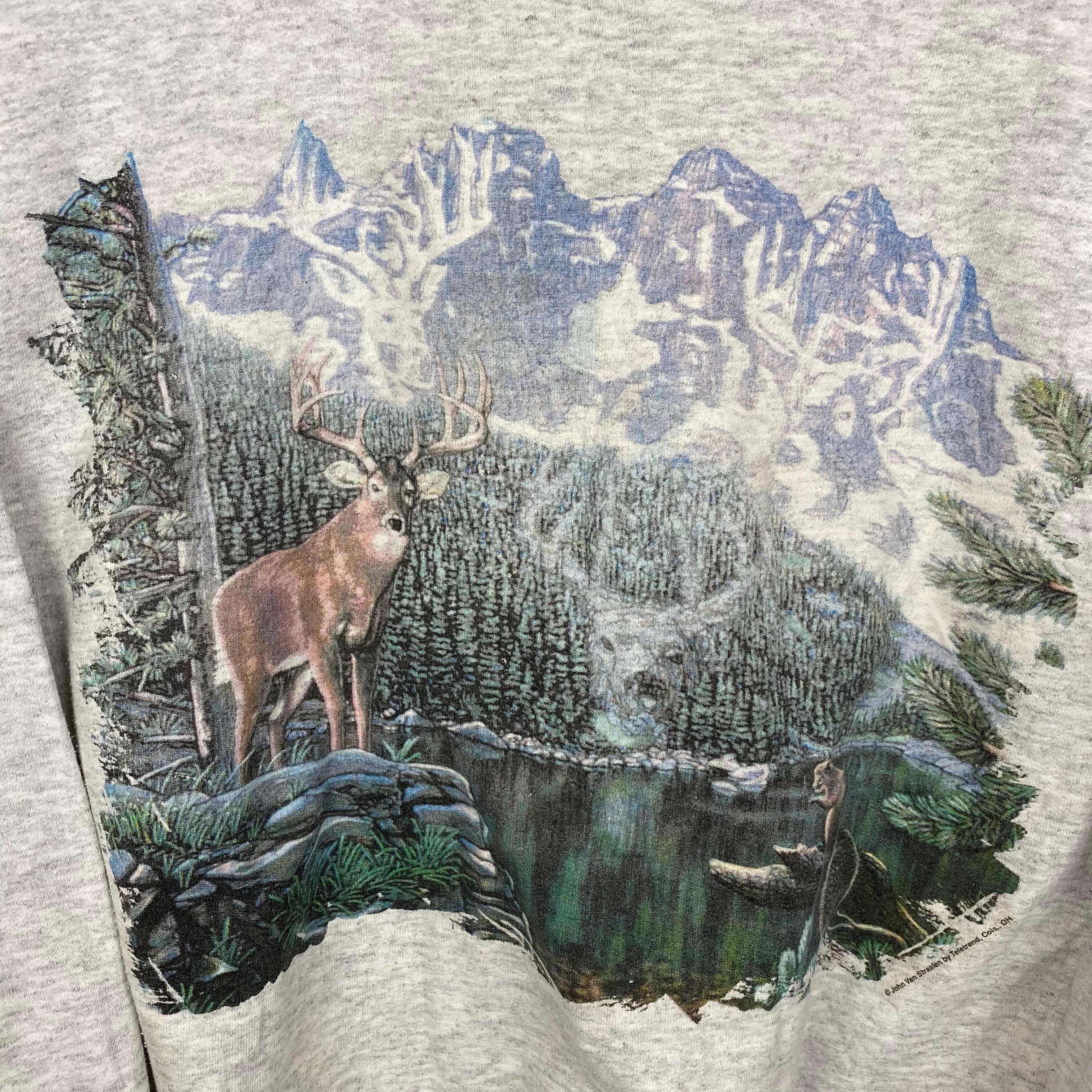 Sport grey wild crewneck