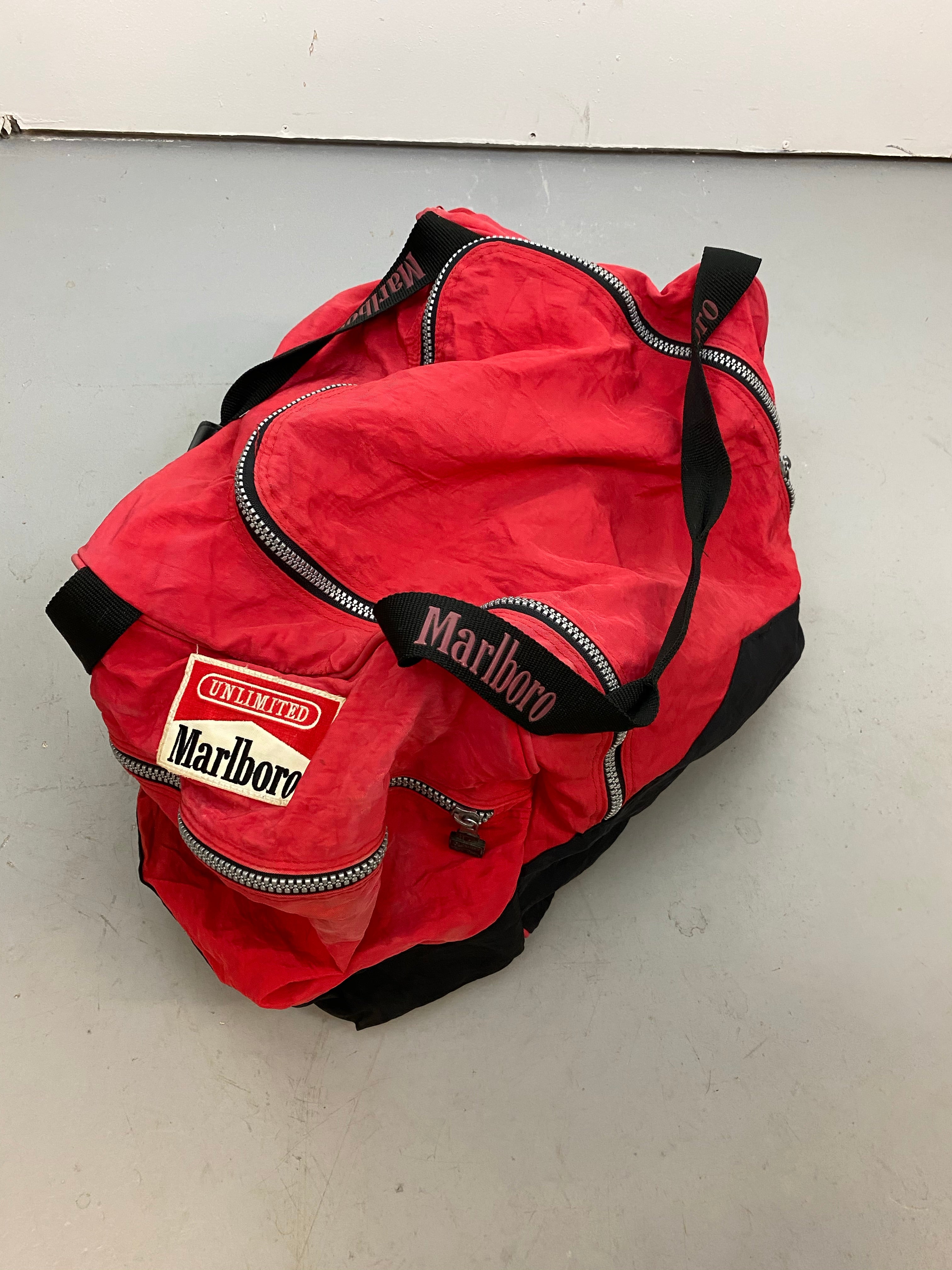 Vintage Marlboro duffel bag