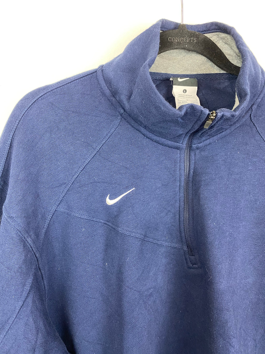 Nike quarter zip crewneck
